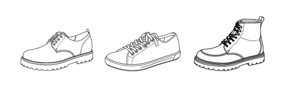 Halbschuhe und Stiefel